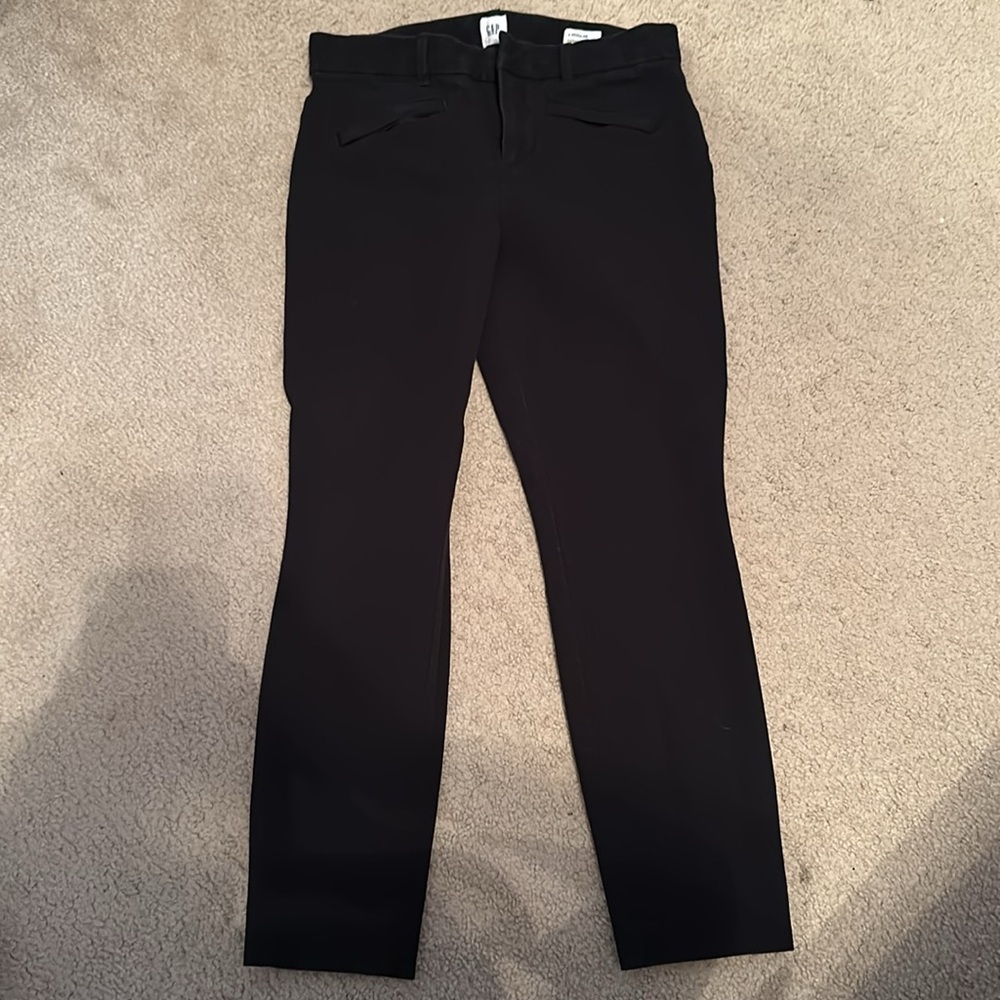GAP Black Regular Signature Skinny Ankle Pants
